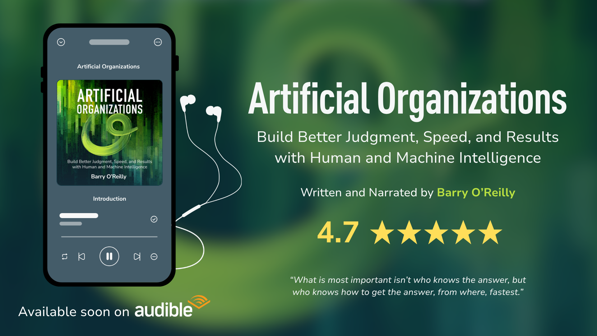 Artificial Organizations audiobook
